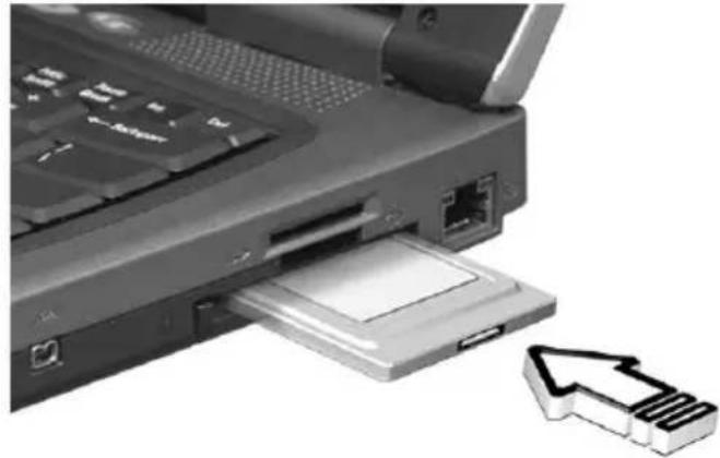ACER TravelMate 420 - Inserting a PC Card - 1