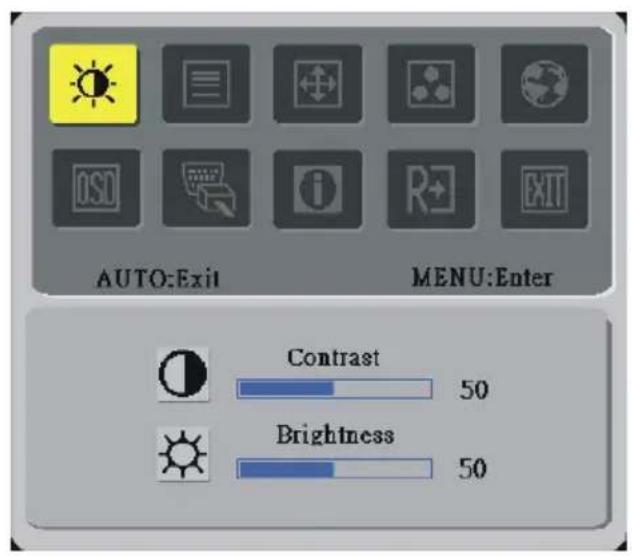 ACER AL2416W - How to Adjust a Setting - 2