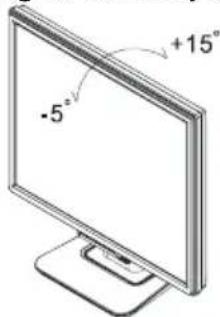 ACER AL2416W - Viewing Angle Adjustment - 1