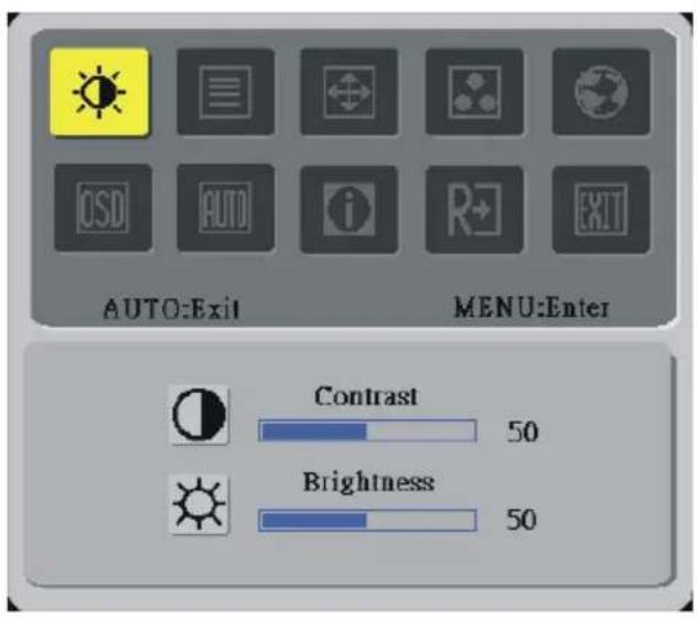ACER AL2416W - How to Adjust a Setting - 1