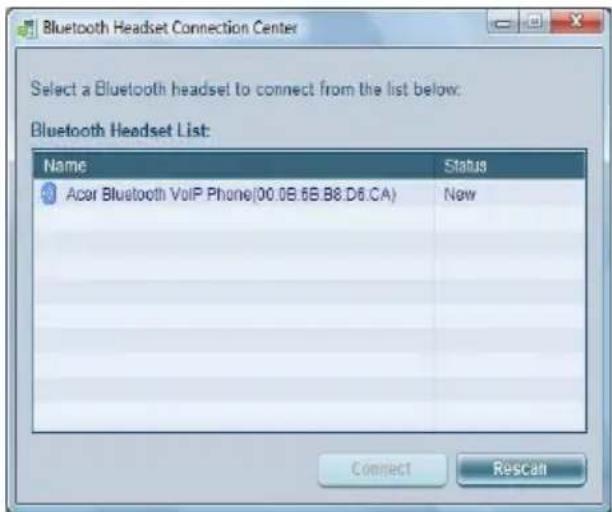 ACER TravelMate 2480 - Connecting the phone to your notebook - 2