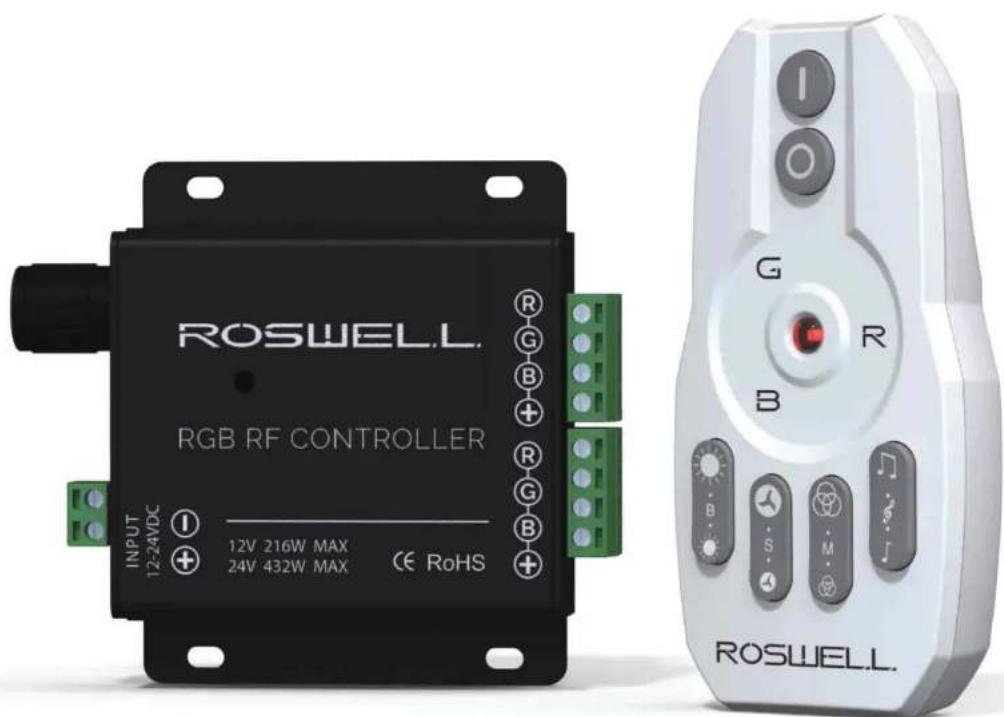 Roswell R1 - RGB RF REMOTE AND CONTROLLER KIT - 1
