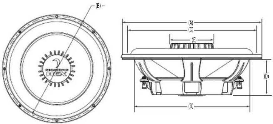 Diamond HEX S124 - SHALLOW MOUNT SUBWOOFER INSTALLATION MANUAL - 1