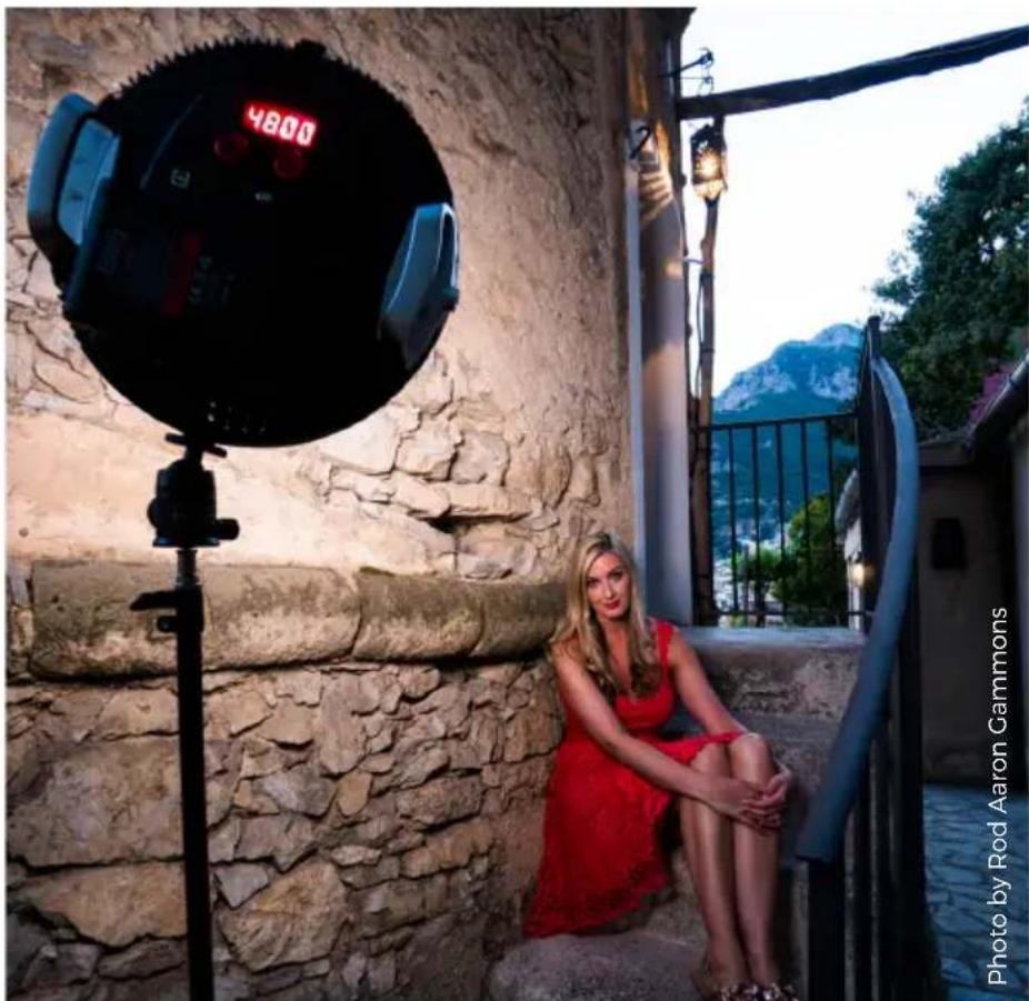 Rotolight Aeos Location - To exit Flash mode - 1