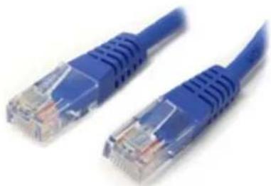 StarTech.com M45PATCH6BL - ft Cat5e Blue Molded RJ45 UTP Cat 5e Patch Cable - 6ft Patch Cord - 1