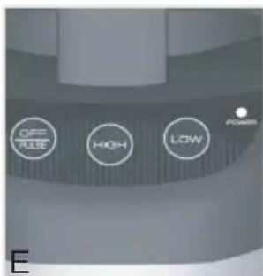 OFF PULSE HIGH LOW Power E