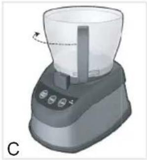 RUSSELL HOBBS Multi Processor RHMP750 - HOW TO LOCK THE COVER - 3
