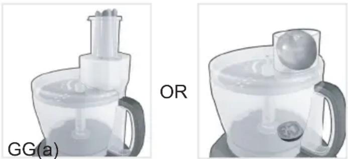 RUSSELL HOBBS Multi Processor RHMP700 - HOW TO SLICE OR GRATE - 1