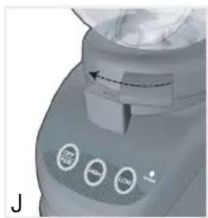 RUSSELL HOBBS Multi Processor RHMP700 - ASSEMBLy Of The BLENDER JuG - 2