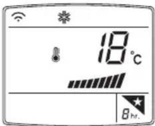 LG ASNW182CRW0 - Setting sleep mode - 1