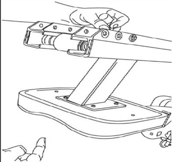 First Degree Fitness VX-2 Fluid Rower - Installieren des Rower Sitz und Rück Leg für316 - 1