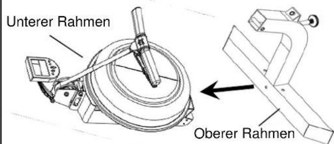 First Degree Fitness VX-2 Fluid Rower - Zusammenbau oberer und unterer Rahmen für E-316 - 2