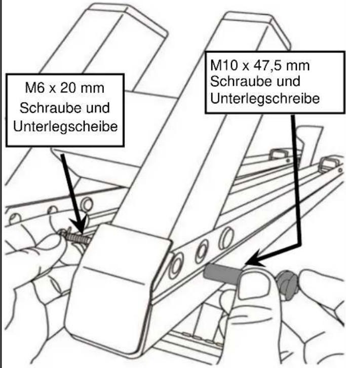 First Degree Fitness VX-2 Fluid Rower - Installieren des Rower Sitz und Rück Leg für316 - 3