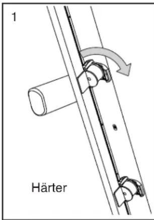 NordicTrack S40 - DIE DÄMPFER EINSTELLEN - 1