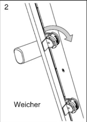 NordicTrack S40 - DIE DÄMPFER EINSTELLEN - 2