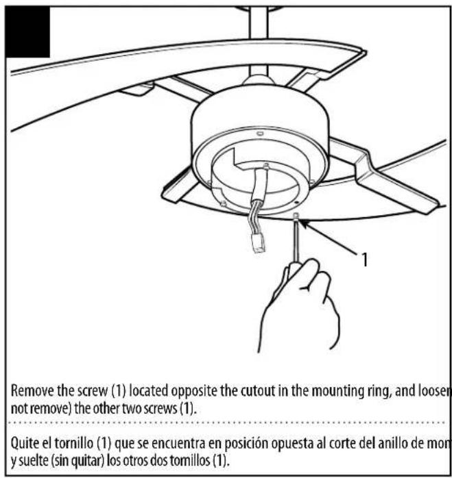 WESTINGHOUSE Harmony - liGHt fiXture installatiOn instalaCiOn del artefaCt0 luMinOsO - 2