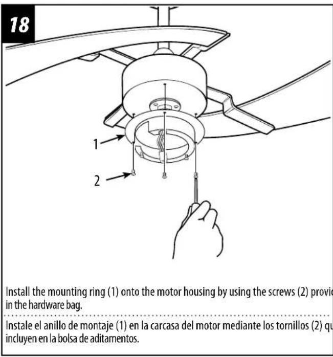 WESTINGHOUSE Harmony - liGHt fiXture installatiOn instalaCiOn del artefaCt0 luMinOsO - 1