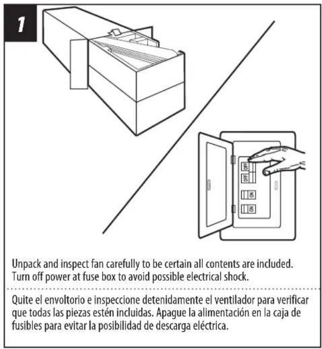 WESTINGHOUSE Quince - ANTES DE LA INSTALACIÓN - 1