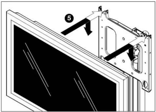 Chief PFM2000 - Attaching Display to Cart - 5