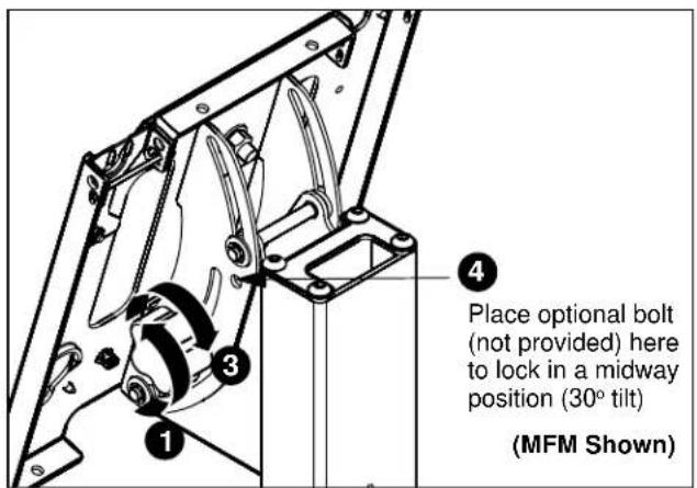 Chief PFM2000 - Tilting Display - 1