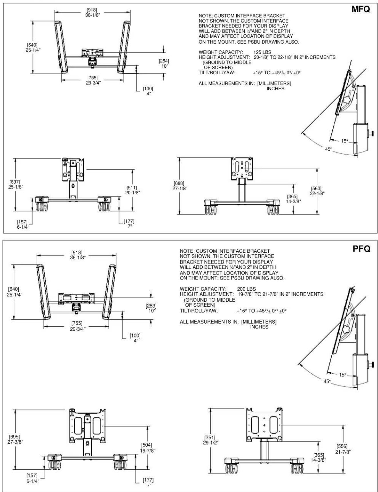 Chief MFQ6000 - IMPORTANT WARNINGS AND TIONS! - 14