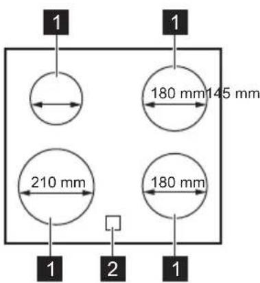 ZANUSSI ZCI66280WA - TERMINAL BOARD - 4