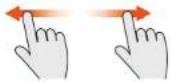 SAMSUNG Slate PC 7 - Using the Applied Gestures - 2