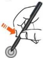 SAMSUNG Slate PC 7 - Using the digitizer pen - 3