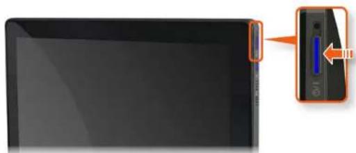 SAMSUNG Slate PC 7 - Turning the computer on - 1