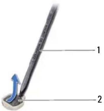 DELL Inspiron 15-N5050 - Removing the Coin-Cell Battery - 1