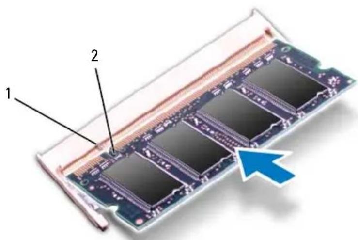 DELL Inspiron 15-N5050 - Replacing the Memory Module(s) - 3
