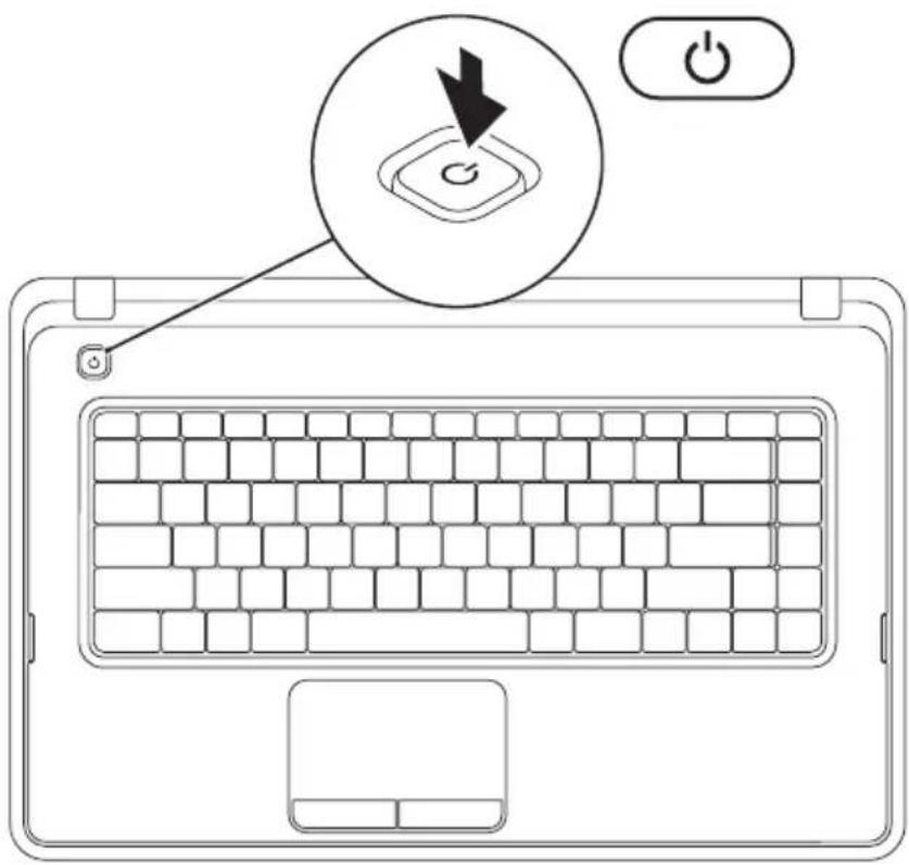 DELL Inspiron M5030 - Press the Power Button - 1