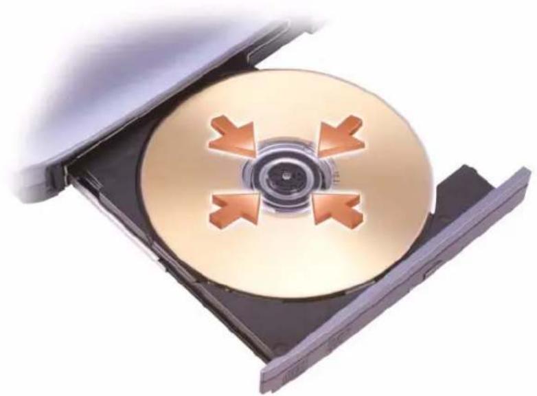 DELL Inspiron E1505 - Abspielen von CDs und DVDs - 1