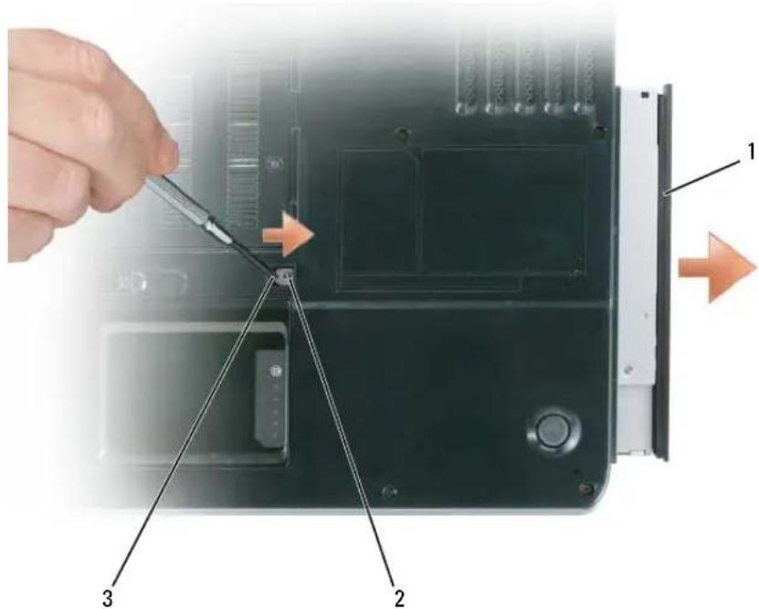 DELL Inspiron E1505 - Optisches Laufwerk - 2