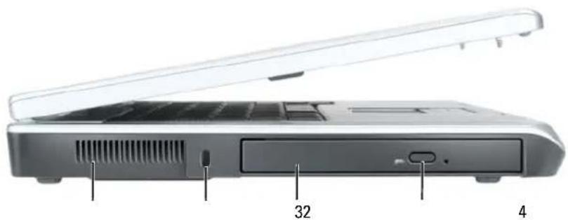DELL Inspiron E1505 - Linke Seitenansicht - 1