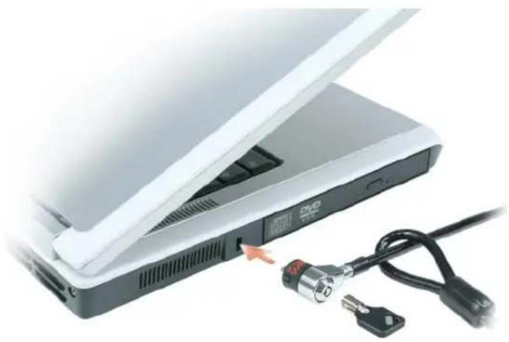 DELL Inspiron E1505 - Sicherheitskabelsperre - 1