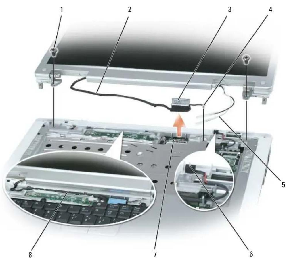 DELL Inspiron E1505 - Bildschirm - 4