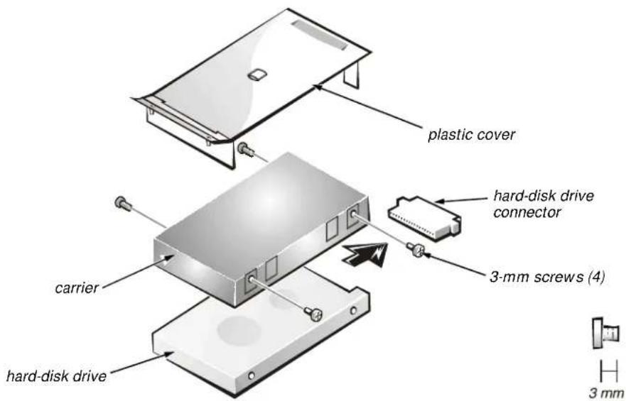DELL Inspiron 7000 - Hard-Disk Drive - 1