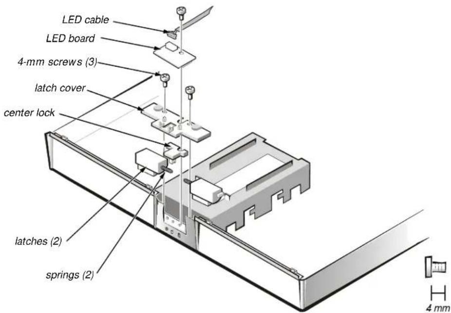 DELL Inspiron 7000 - Latch Assembly - 1