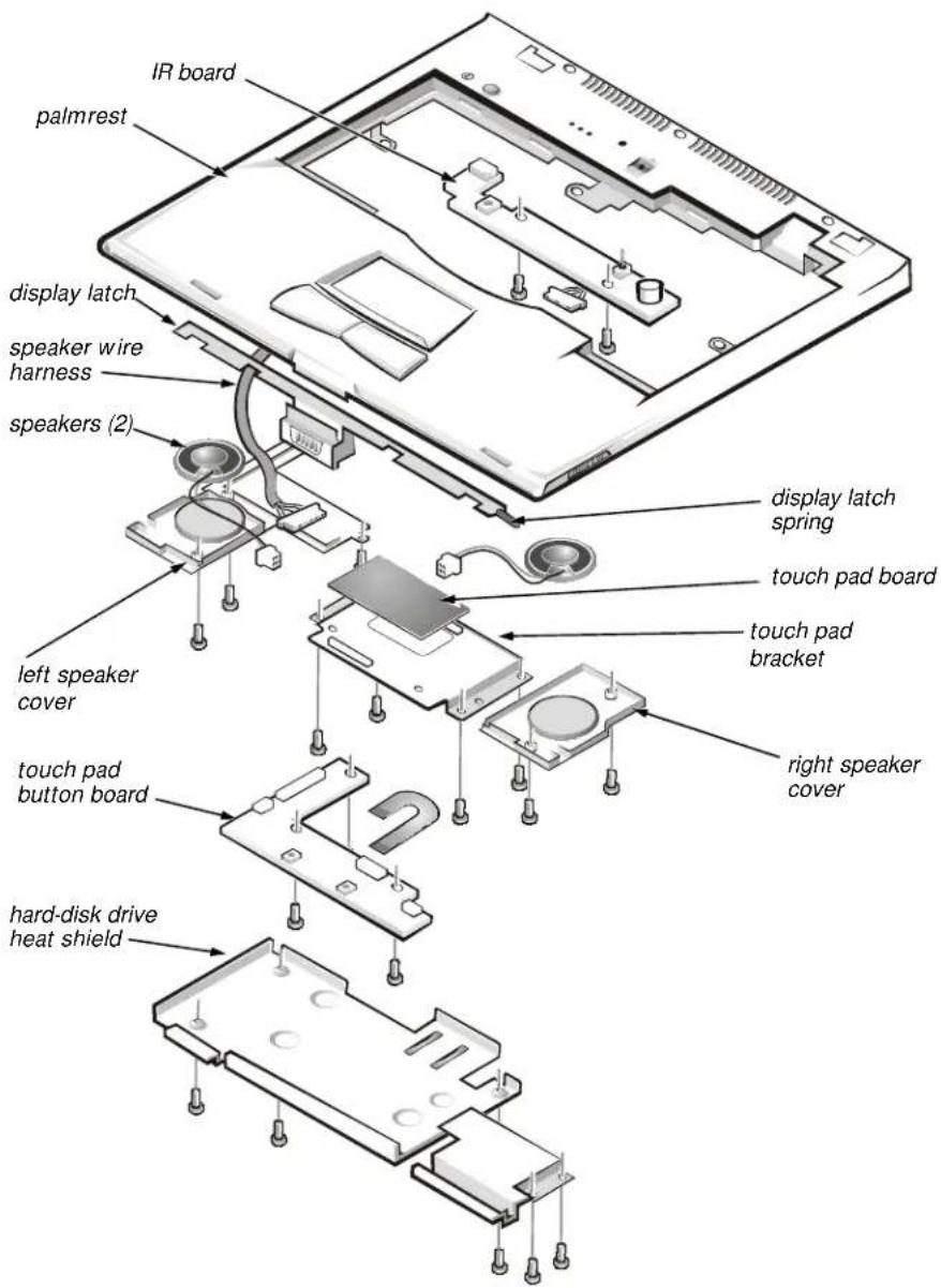 DELL Inspiron 7000 - Exploded View of Components and Assemblies - 4