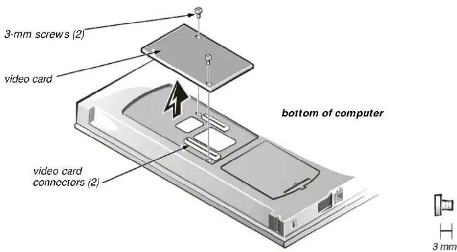 DELL Inspiron 7000 - Remove the video card. - 1