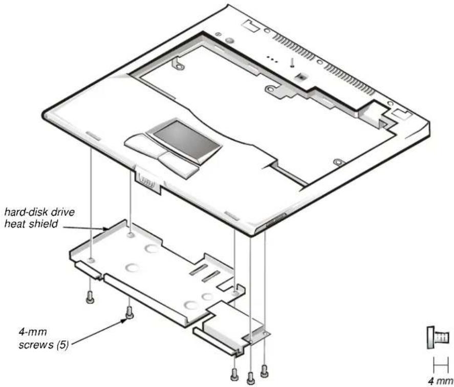 DELL Inspiron 7000 - Hard-Disk Drive Heat Shield - 1