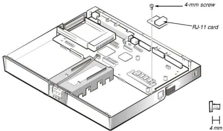 DELL Inspiron 7000 - RJ-11 Card - 1