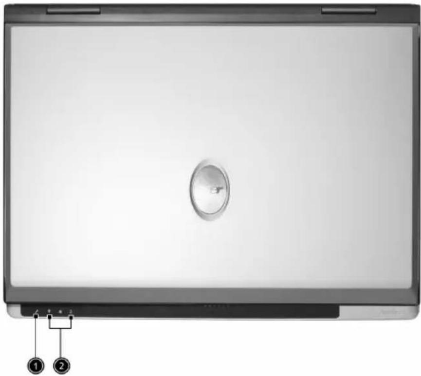 ACER Aspire 2010 - Top view - 1