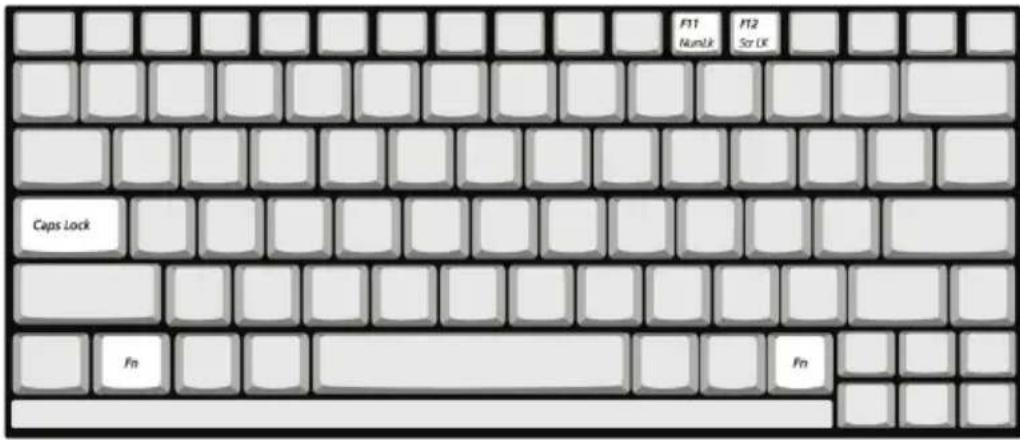 ACER Aspire 2010 - Lock keys - 1