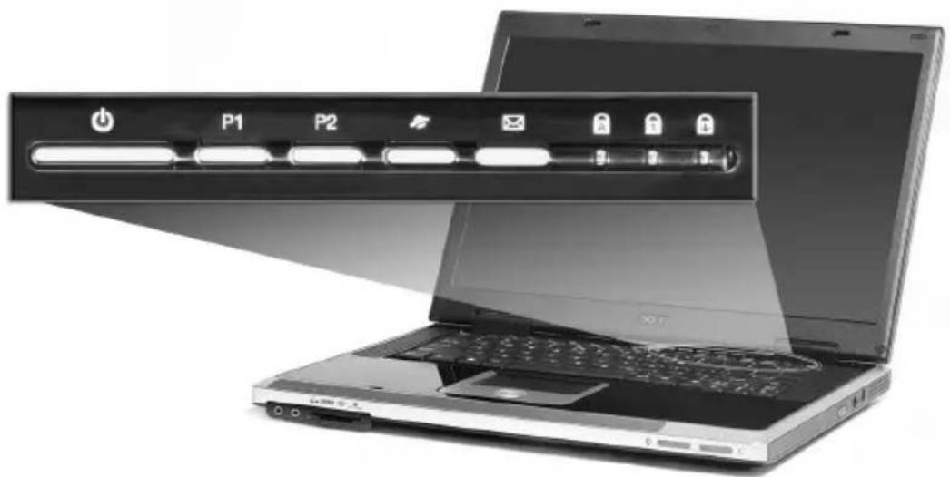 ACER Aspire 2010 - Launch keys - 1
