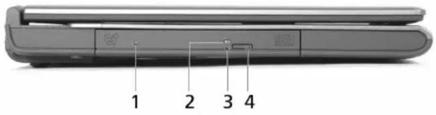 ACER Aspire 1690 - Left view - 1