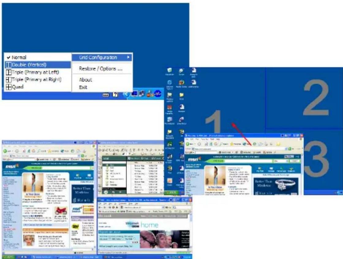 ACER Aspire 1690 - GridVista is simple to set up. - 1