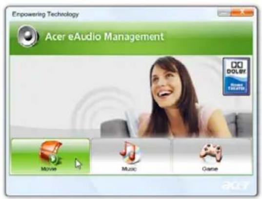 ACER Aspire 2920 - Acer eAudio Management - 2