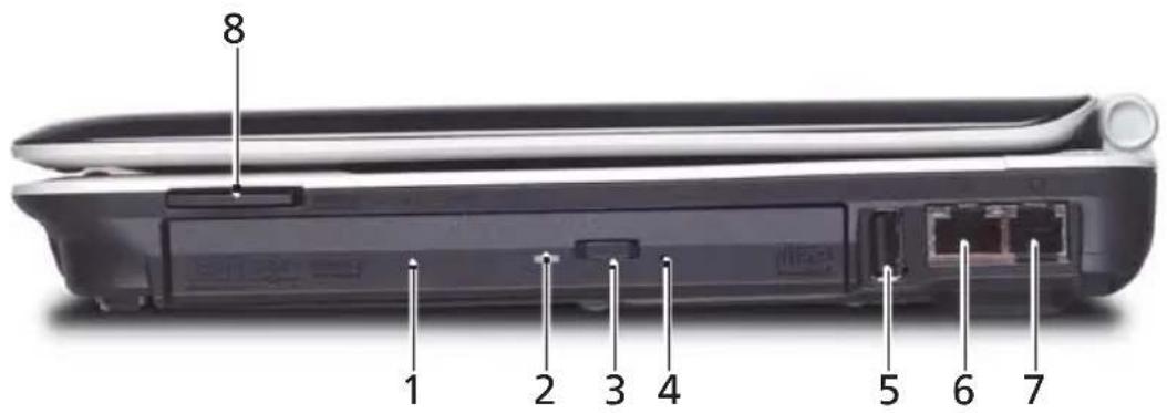 ACER Aspire 2920 - Right view - 1
